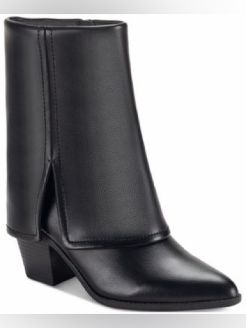Sun + Stone Ibiza Black Western Ankle Boots Size 6.5 NWT